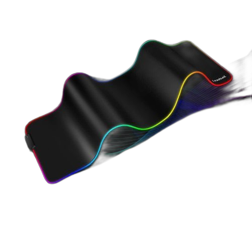 Tapis de souris de jeux multicolore rgbxxlpour gamer / laptop / bureau