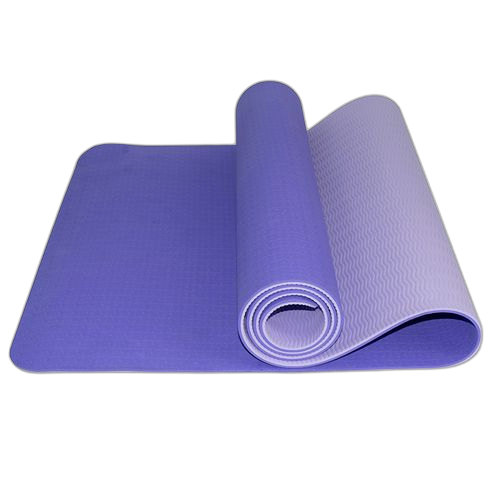 Tapis de yoga mauve