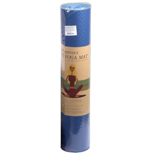 Tapis de yoga épais antidérapant de 61cm x 183cm x 8mm, matelas de sport en mousse confortable pour les exercices de yoga fitness et pilates – Image 15