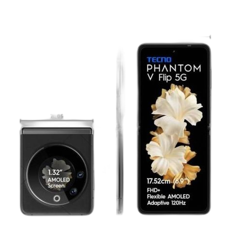 Tecno phantom v flip – ecran amoled pliablerom 256go – ram 8go – 6.9' camera 64 mp 4000 mah