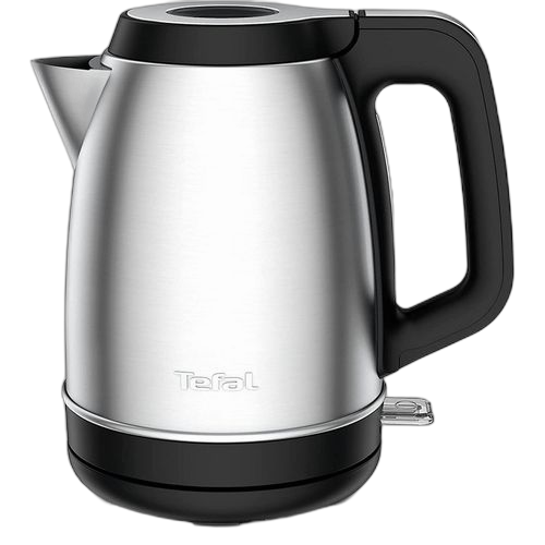 Tefal bouilloire electrique element 2400w acier inoxydable 1,7l ki280d10