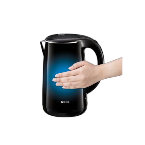 Tefal bouilloire electrique sans fil tefal "safe tea " 1.7 litres 1800w noir – Image 3