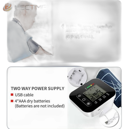 Tensiomètre electronique blood pressure monitor noir – Image 6