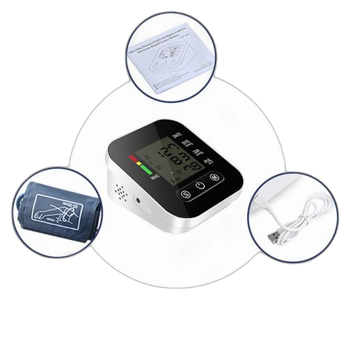 Tensiomètre electronique blood pressure monitor noir – Image 8