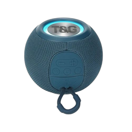 Tg haut parleursans fil d'extérieure base led party stéréo intelligent blanc