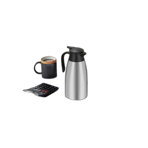 Théière à café en acier inoxydable 2l