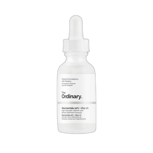 The ordinary niacinamide 10% + 1 zinc % peau grasse