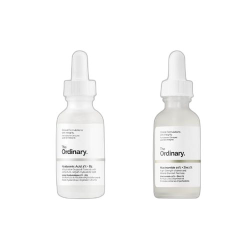 The ordinary pack contre irritation ou assèchement de la peau (niacinamide + acide hyaluronic)