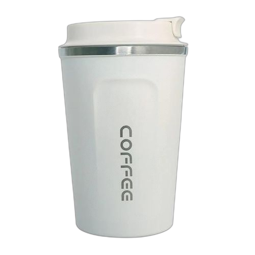 Thermos mug isothermeacier inoxydable chaude et froide marron350 ml