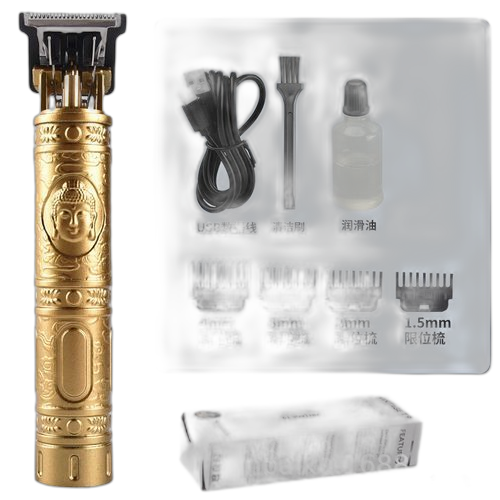 Tondeuse a cheveux electrique rechargeable 04 or