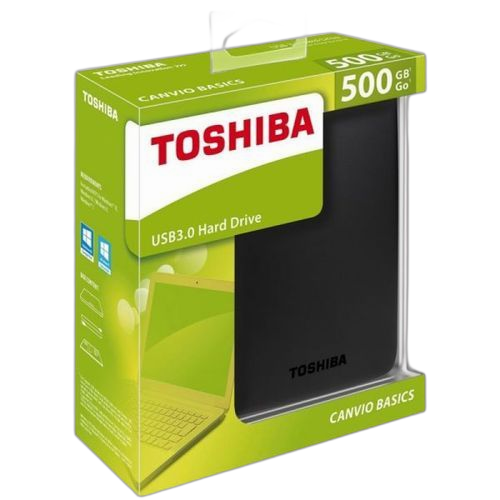 Toshiba disque dur externe 500 go noir