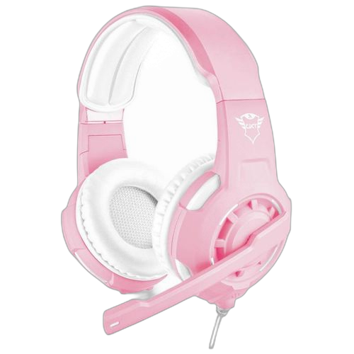 Trust casque gamer radius pc/ps4 rose