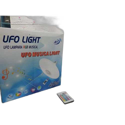 Ufo rgb smart led ampoule musique bluetooth app haut parleur + télécommande
