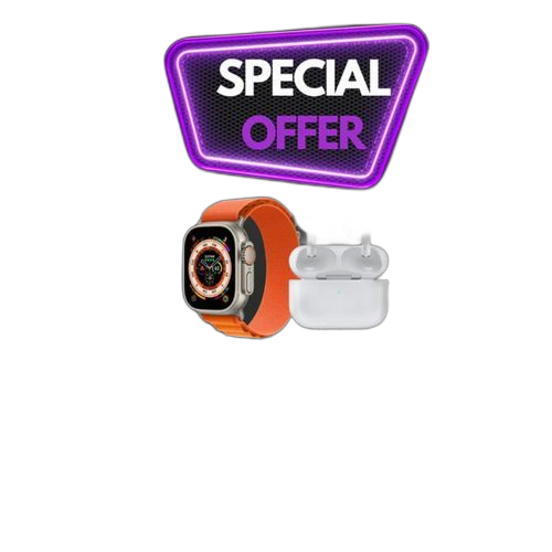 Ultra montre connectee power bank ecouteur sans fil chargeur du tout en 1x