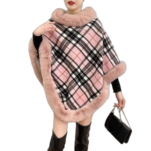 Un poncho , mais avec des couleurs et des détails différents de grande dame