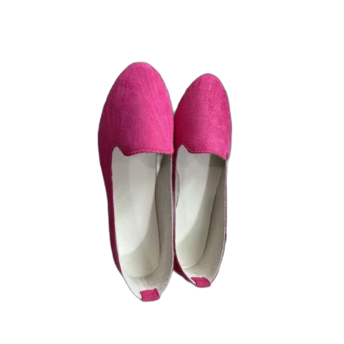 Unbrand ballerine en dain rose