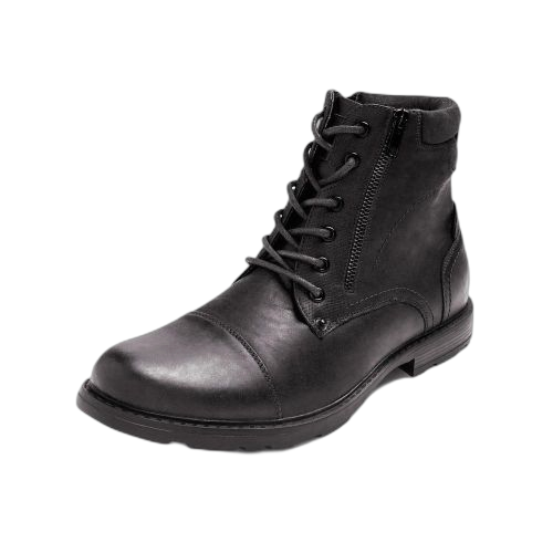 Unbrand bottes avec lacets haute qualite venant de londres noir