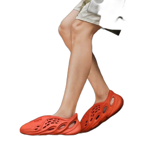 Unbrand chaussures foam runner unisexe rouge