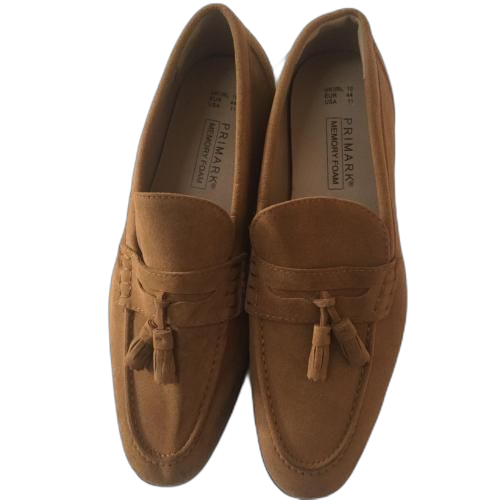 Unbrand mocassin homme marron en daim