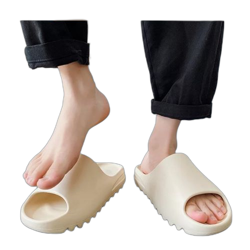 Unbrand sandale slide nouvelle mode en vogue beige