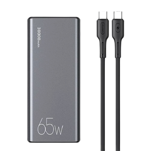 Usams powerbank 65w 30000mah gris