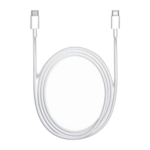 Usb type c to type c data and charging blanc