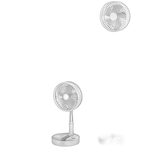 Ventilateur sur pied portable multifonction rechargeable par usb 3 vitesses