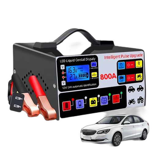 Vic 220w chargeur de batterie de voiture 12 24 chargement de batterie de moto réparation intelligente par impulsion de cuivre pur haute puissance – Image 6