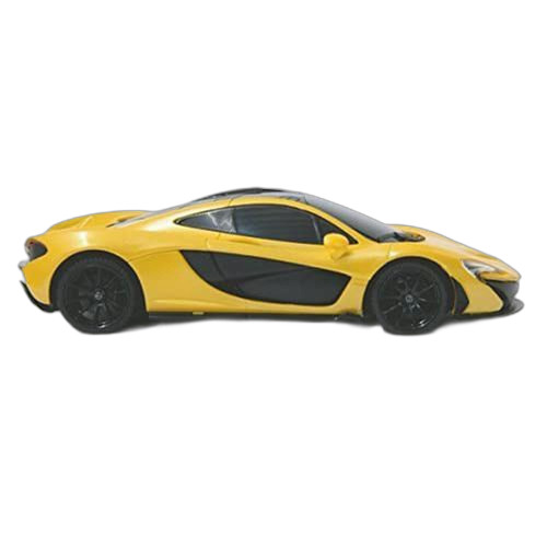 Voiture télécommandée avec volant pour enfants jaune
