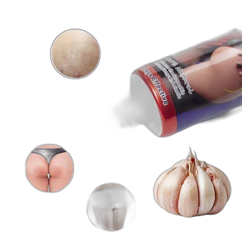 White and black crème fessier 100% naturel rapide & efficace