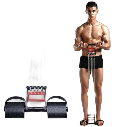 White extenseur musculaire musculation pectoral extracteur de tension