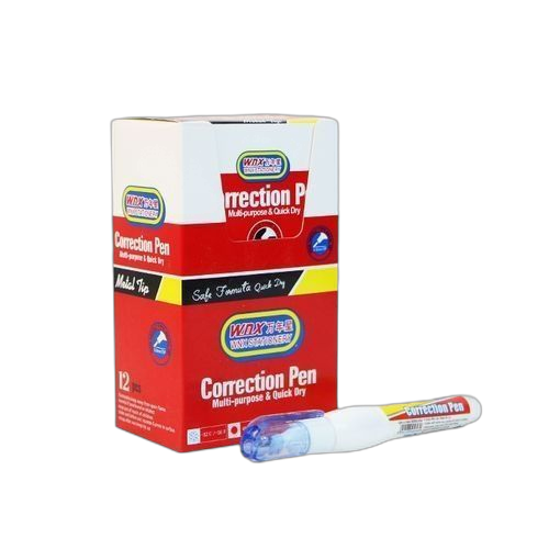 White label boîte de 12 blanco correcteurs en stylo blanc
