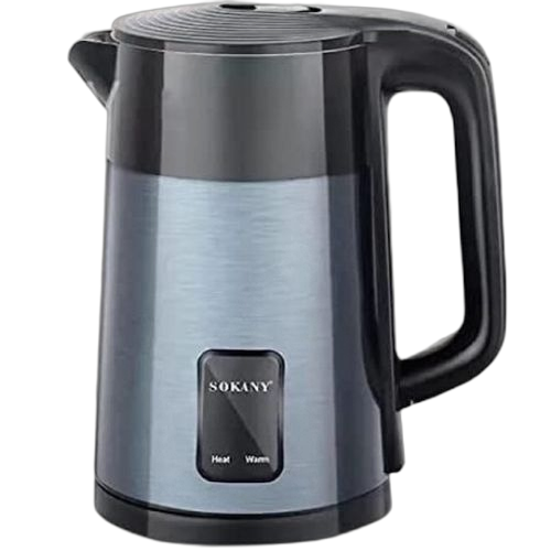 White label bouilloire 2,5l en acier inoxydable