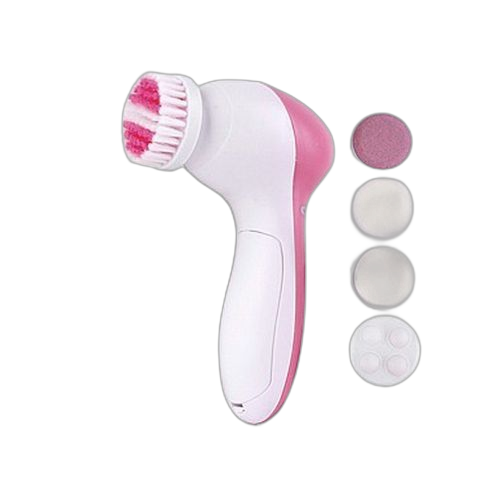 White label brosse nettoyantevisage rose