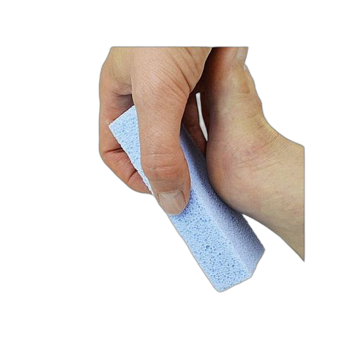 White label brosse pour pieds bleu