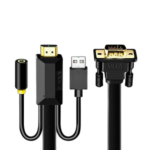 White label câble hdmi vers vga jinghua jh z130g (2m) avec audio