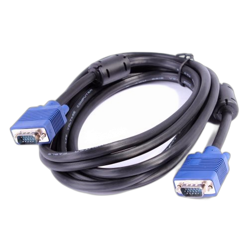 White label câble vga/vga 5m noir