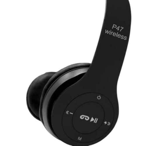 White label casque p47 sans fil avec bluetooth connecté