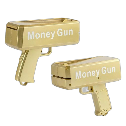 White label distributeur de billets pour pistolet à billets doré