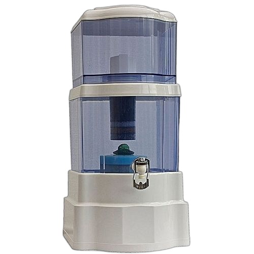 White label filtre à eau 20 litres blanc
