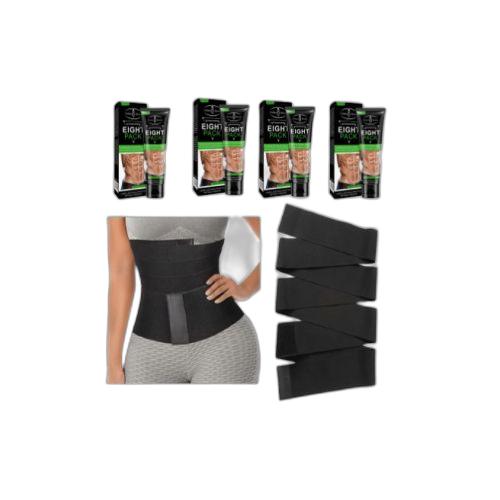White label gaine bandage amincissante plus pommade ventre plat