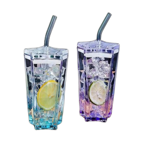 White label gobelet tasse avec paille et couvercle smoothie