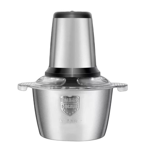 White label hachoir à viande electrique inox 2 litres 300w trancheuse multifonctions