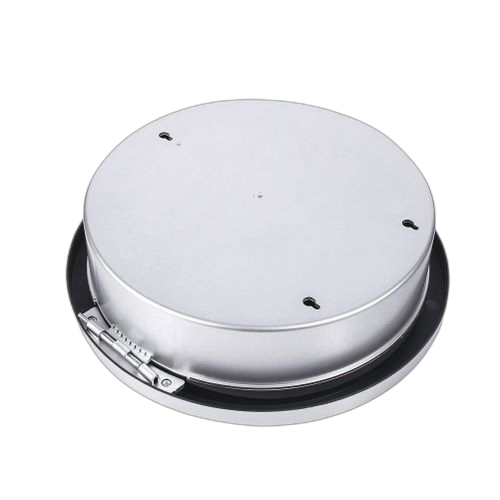 White label horloge murale boîte avec compartiment de rangement dissimulé