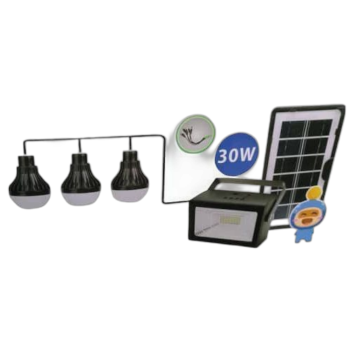 White label lampe solaire avec panneau solaireet 4 lampes 30 watt