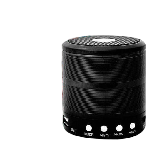 White label mini haut parleur bluetoothws 887 noir