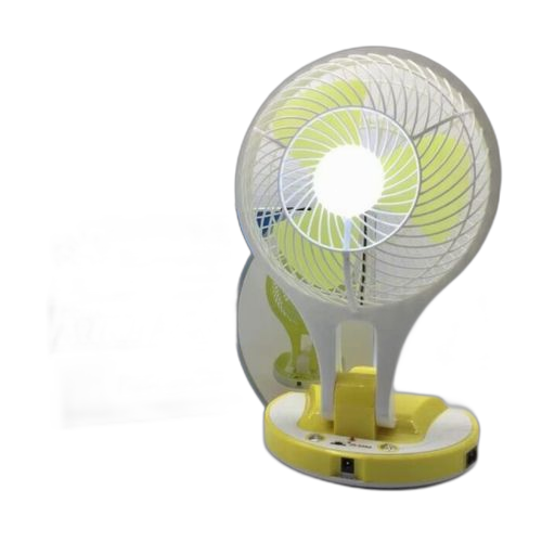 White label mini ventilateur rechargeable électrique avec lampemultifonctionnelle