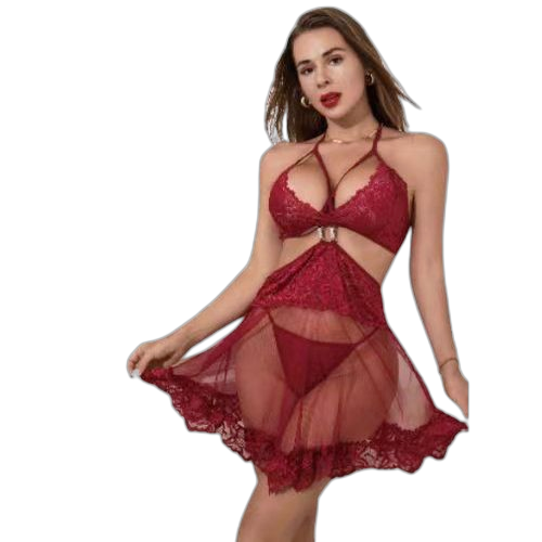 White label nuisette robe dentelle léger