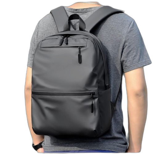 White label sac à dos scolaire et ordinateur simili cuir