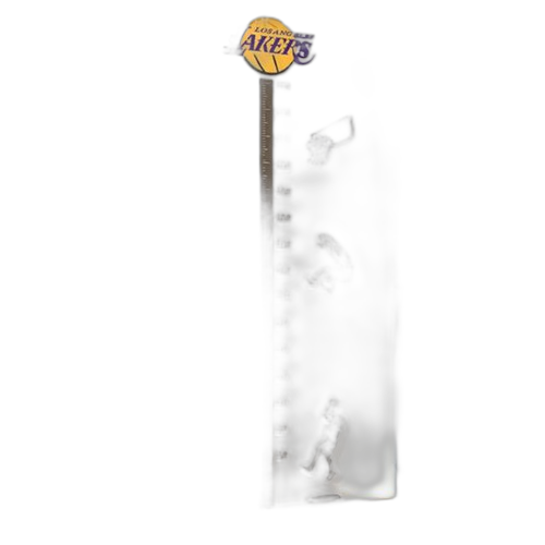 White label sticker 3d enfant basket lakers 186 x 68 cm